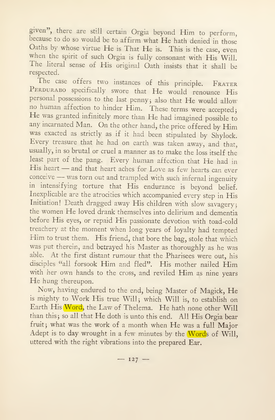Original scan of Magick in Theory and Practice (Section 2), PDF page 7