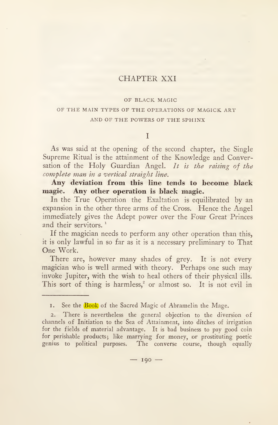 Original scan of Magick in Theory and Practice (Section 2), PDF page 70