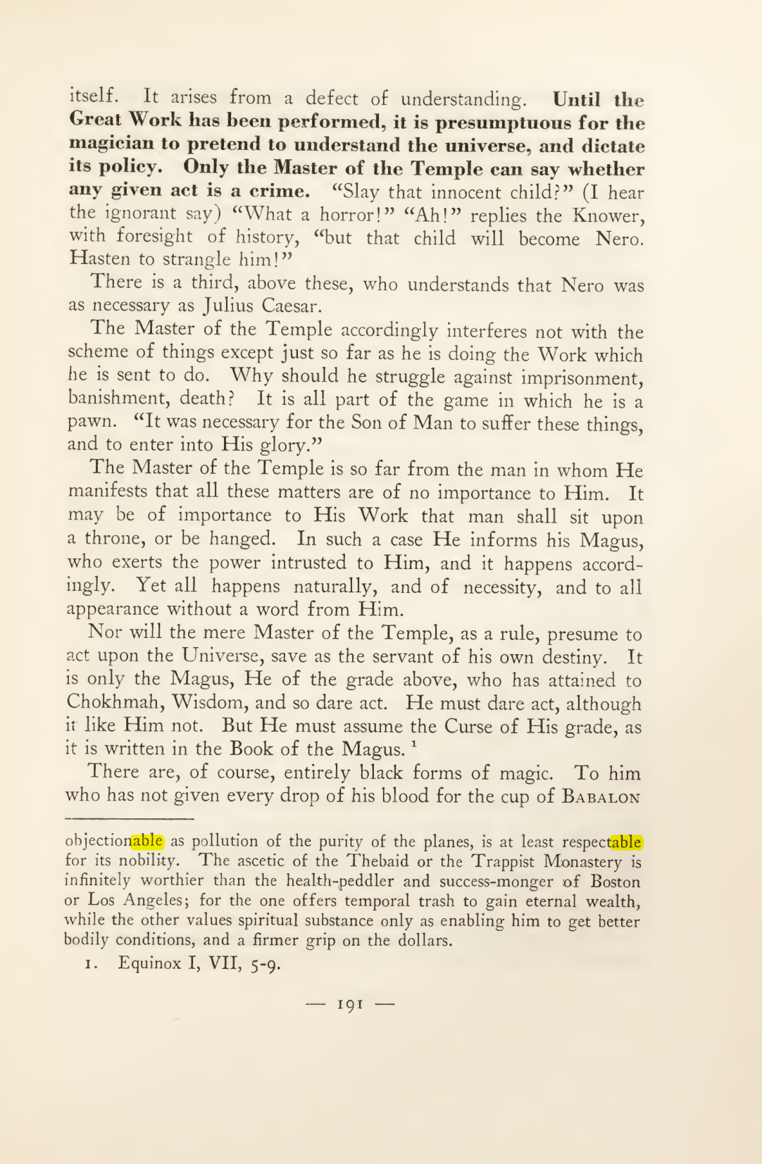 Original scan of Magick in Theory and Practice (Section 2), PDF page 71