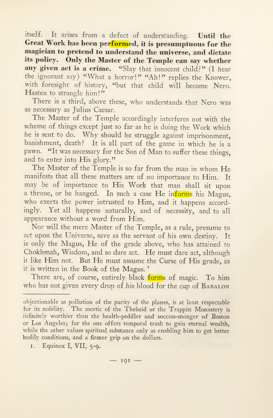 Original scan of Magick in Theory and Practice (Section 2), PDF page 71