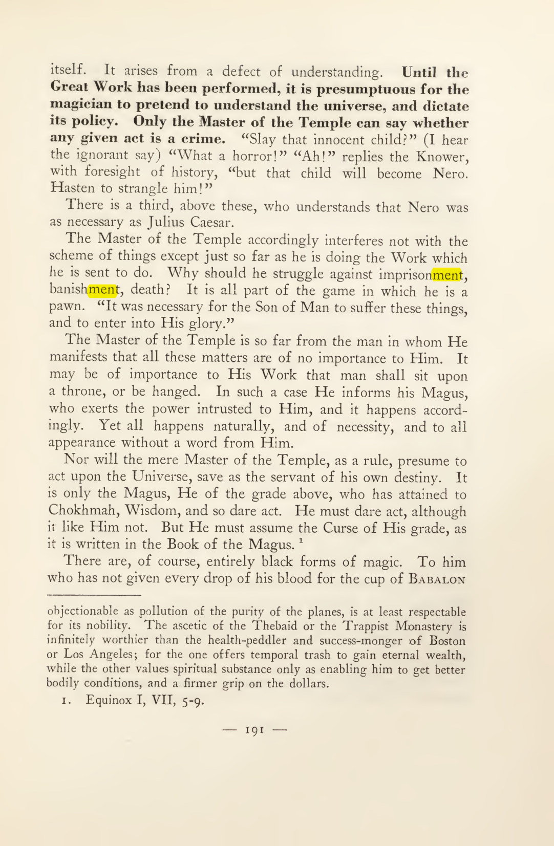 Original scan of Magick in Theory and Practice (Section 2), PDF page 71
