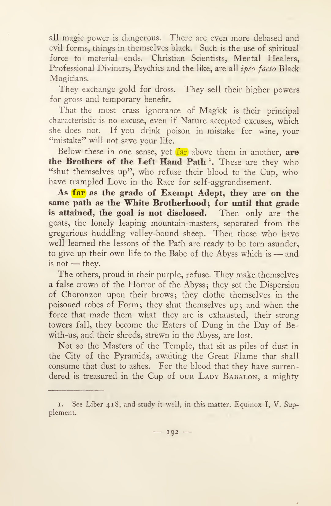 Original scan of Magick in Theory and Practice (Section 2), PDF page 72