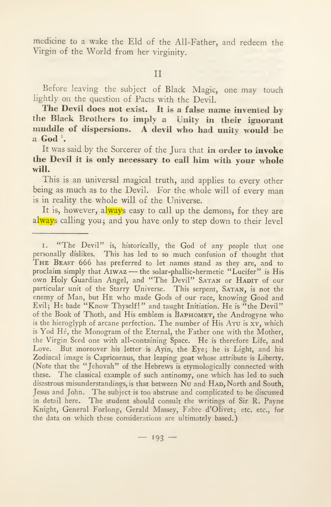 Original scan of Magick in Theory and Practice (Section 2), PDF page 73