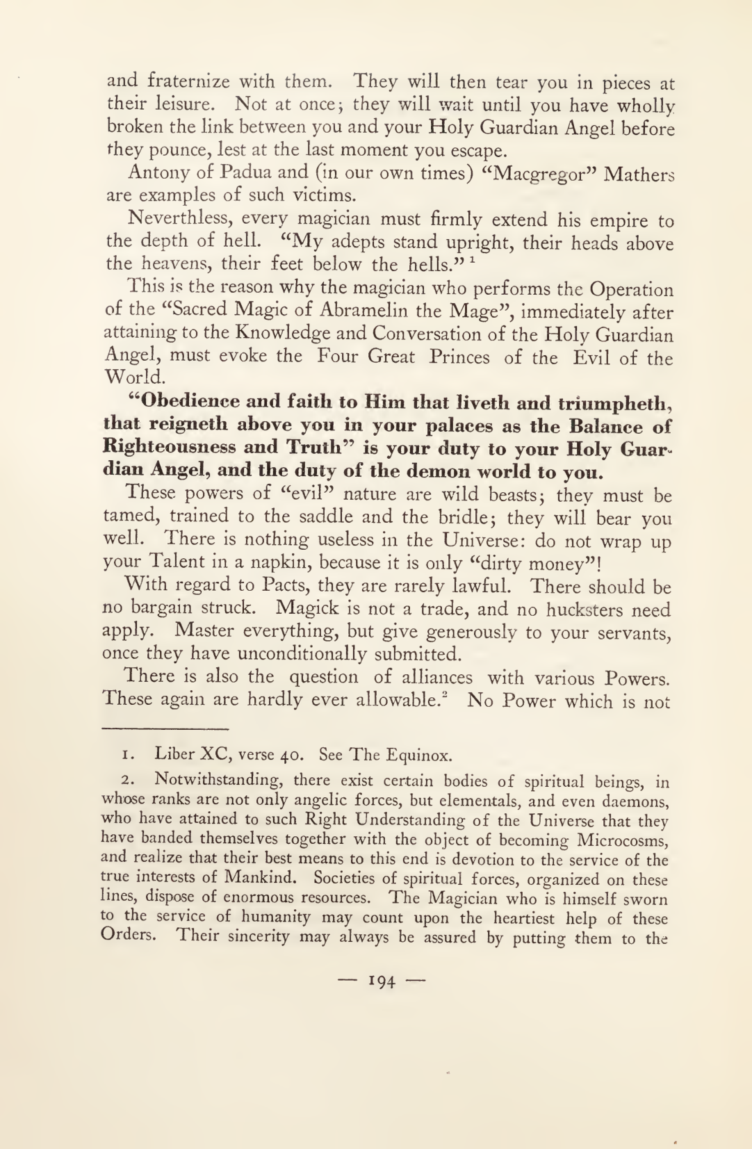 Original scan of Magick in Theory and Practice (Section 2), PDF page 74