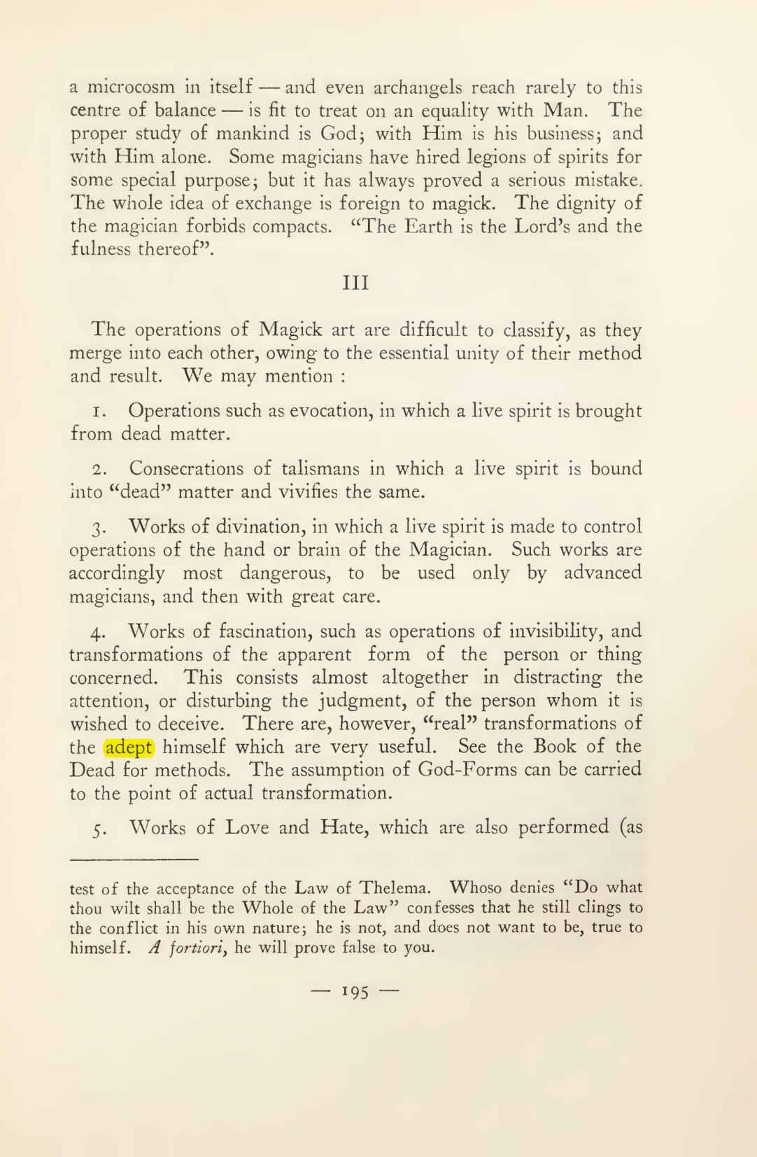 Original scan of Magick in Theory and Practice (Section 2), PDF page 75