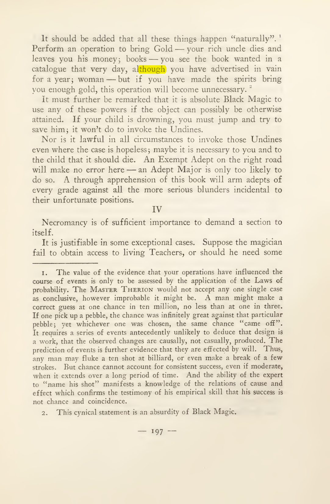 Original scan of Magick in Theory and Practice (Section 2), PDF page 77
