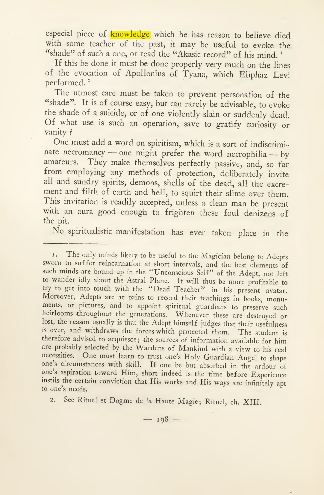 Original scan of Magick in Theory and Practice (Section 2), PDF page 78