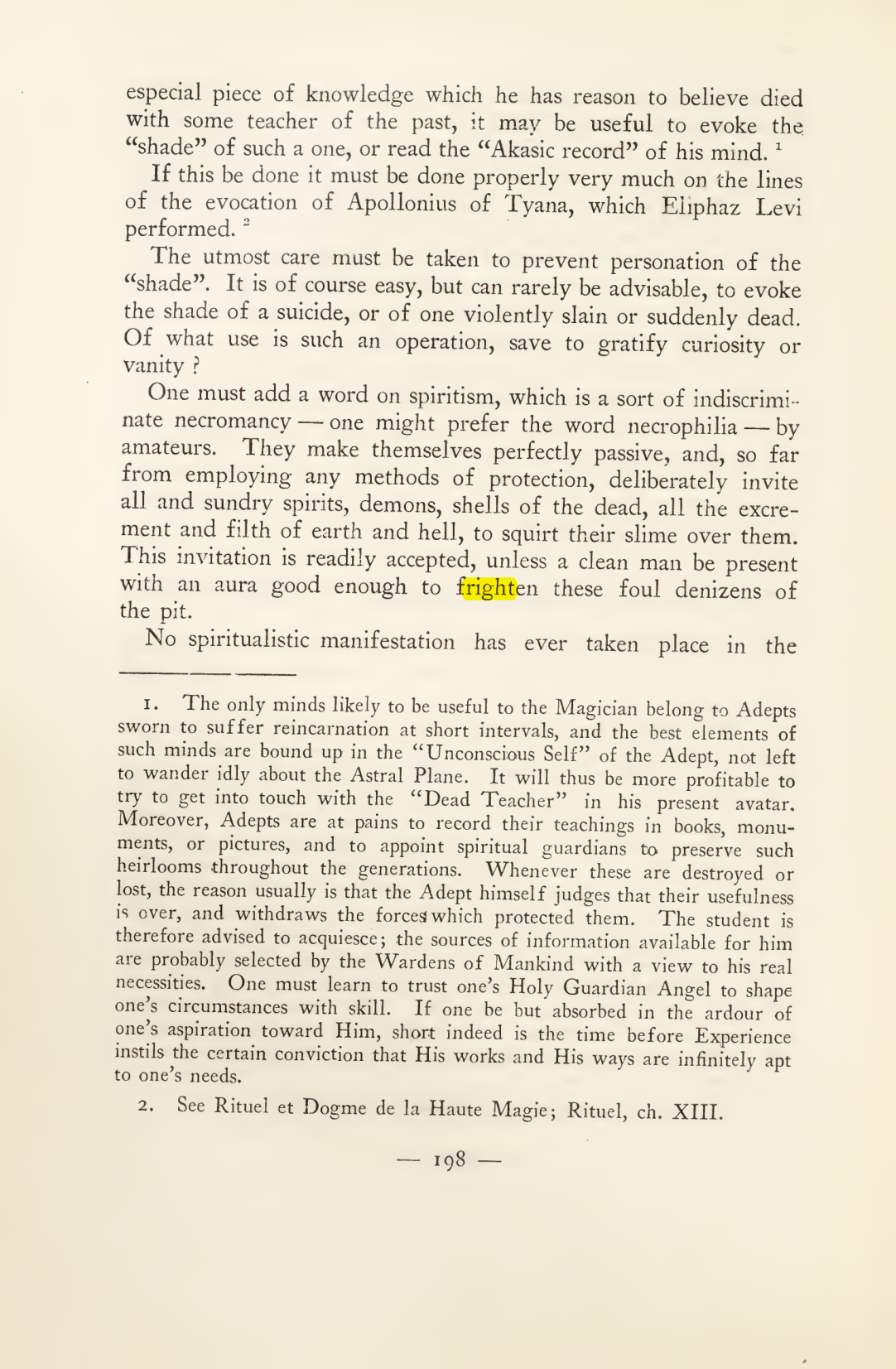 Original scan of Magick in Theory and Practice (Section 2), PDF page 78