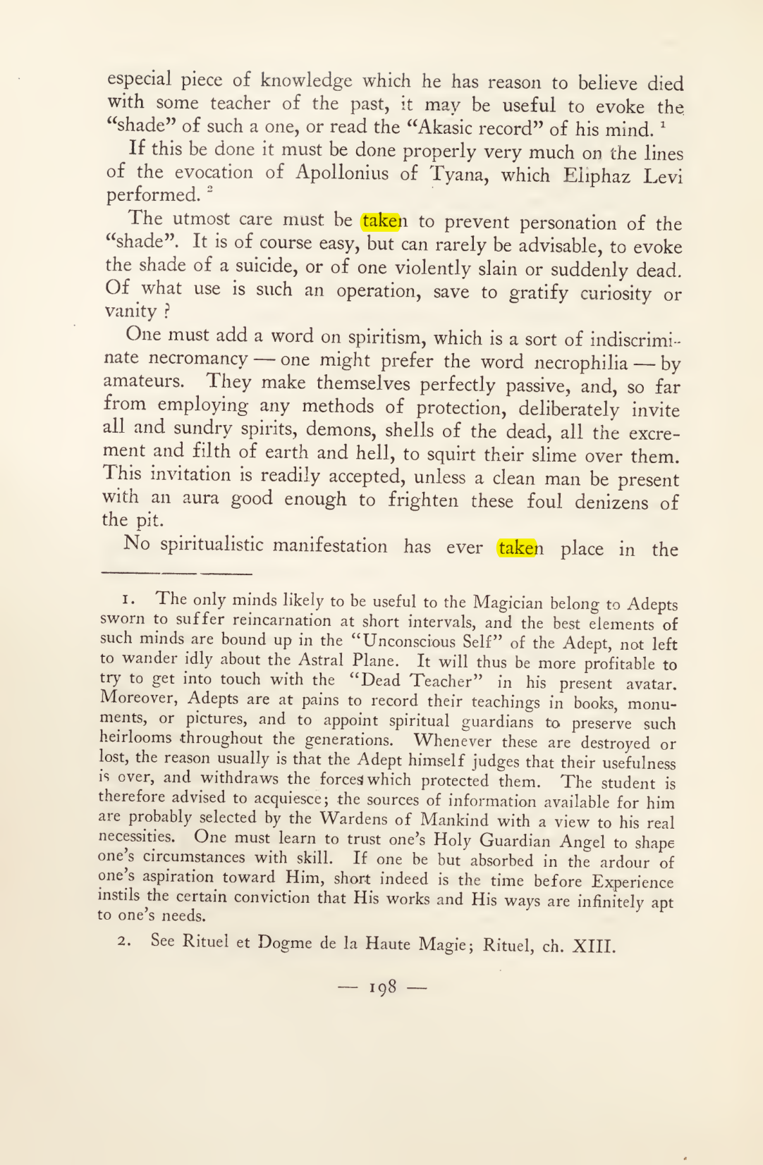 Original scan of Magick in Theory and Practice (Section 2), PDF page 78