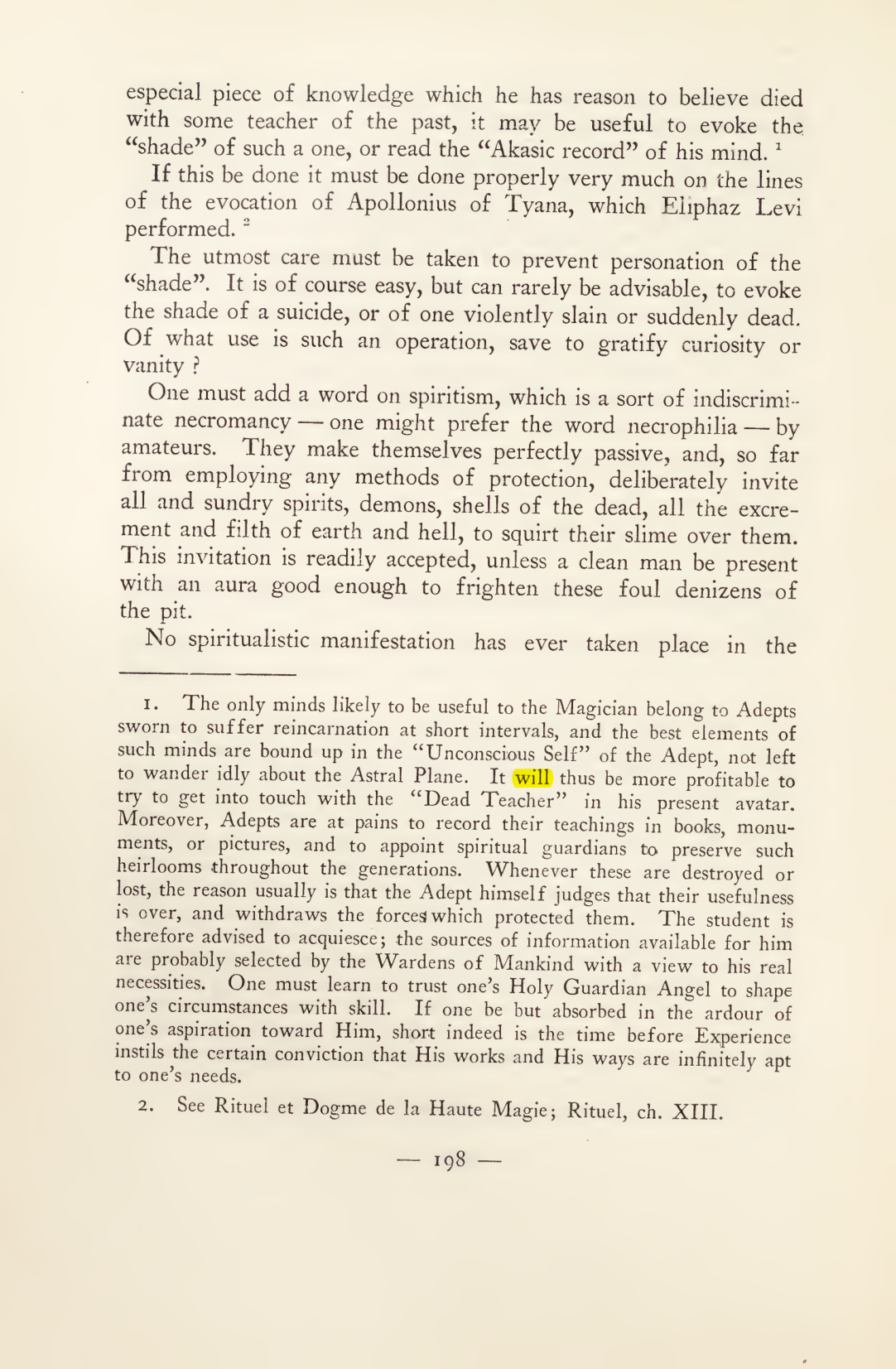Original scan of Magick in Theory and Practice (Section 2), PDF page 78
