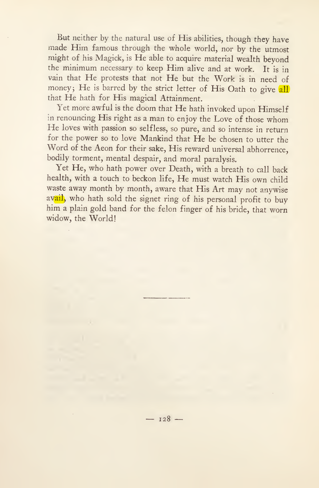 Original scan of Magick in Theory and Practice (Section 2), PDF page 8