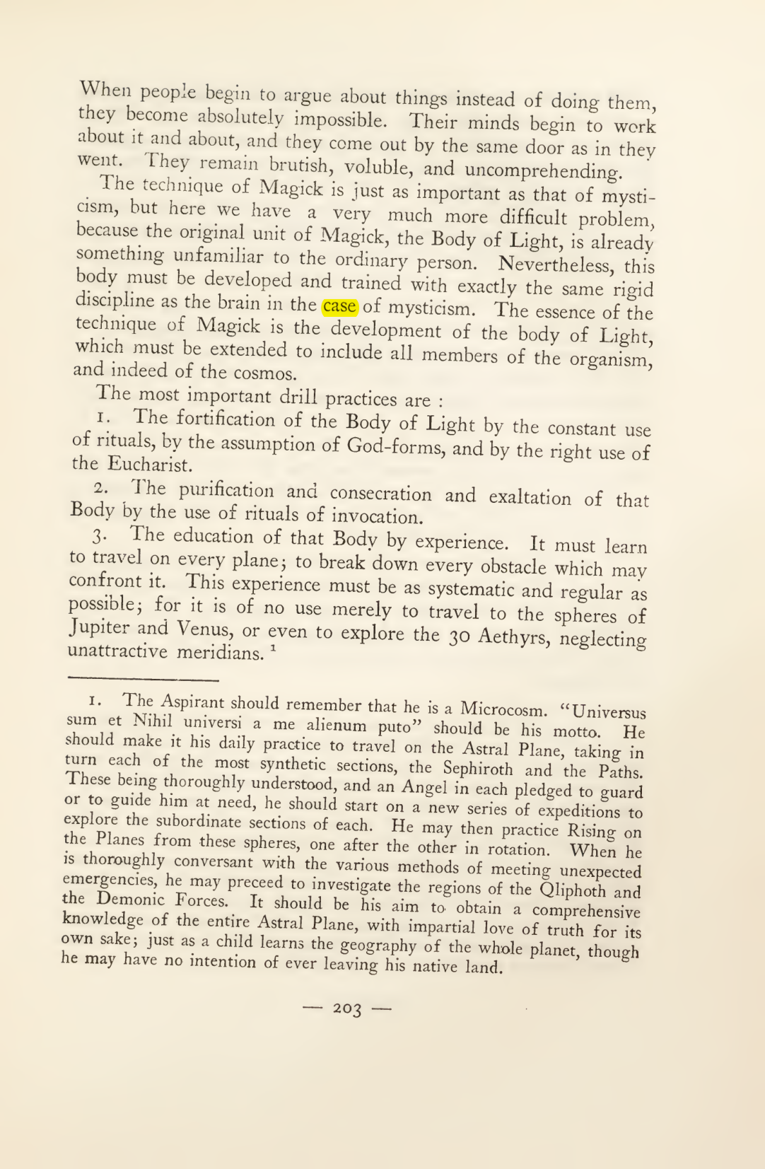 Original scan of Magick in Theory and Practice (Section 2), PDF page 83