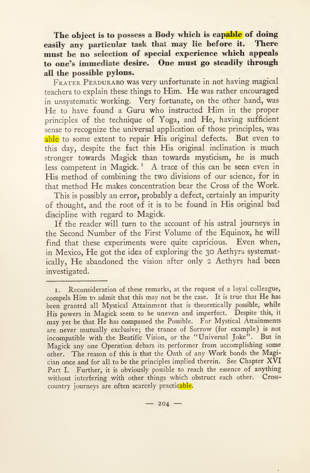 Original scan of Magick in Theory and Practice (Section 2), PDF page 84