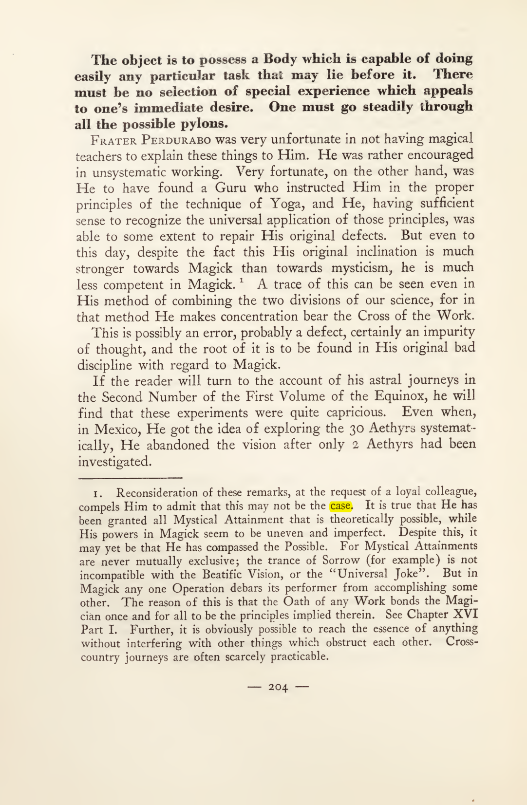 Original scan of Magick in Theory and Practice (Section 2), PDF page 84