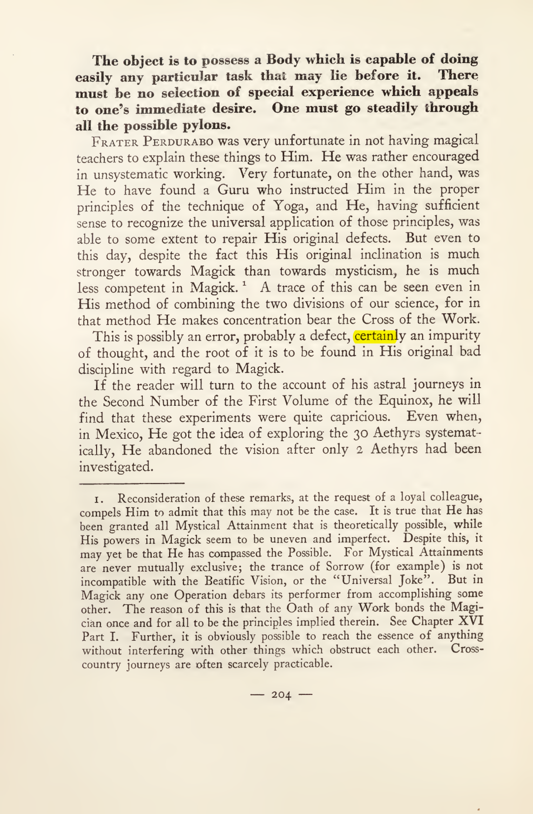 Original scan of Magick in Theory and Practice (Section 2), PDF page 84