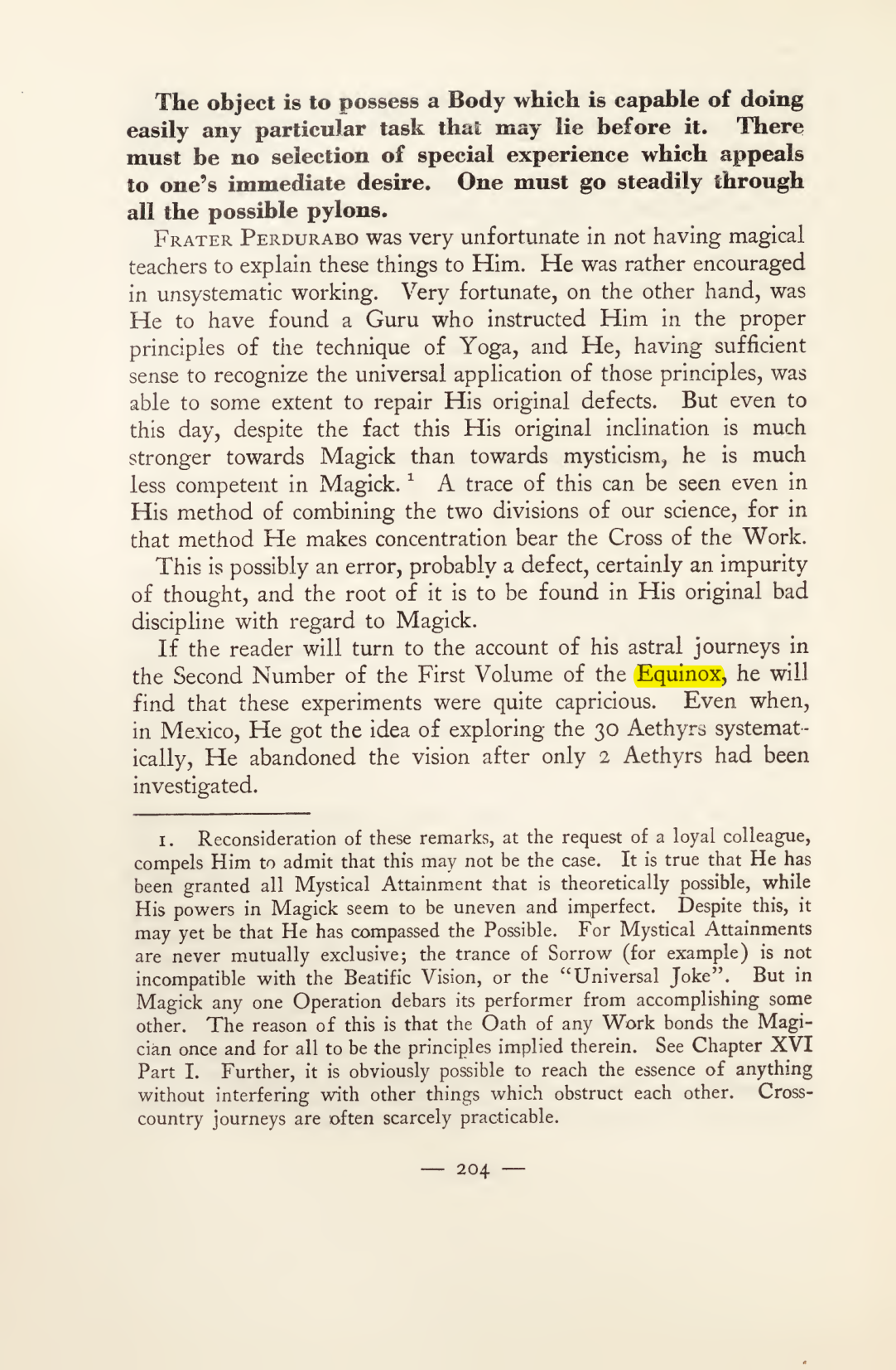 Original scan of Magick in Theory and Practice (Section 2), PDF page 84