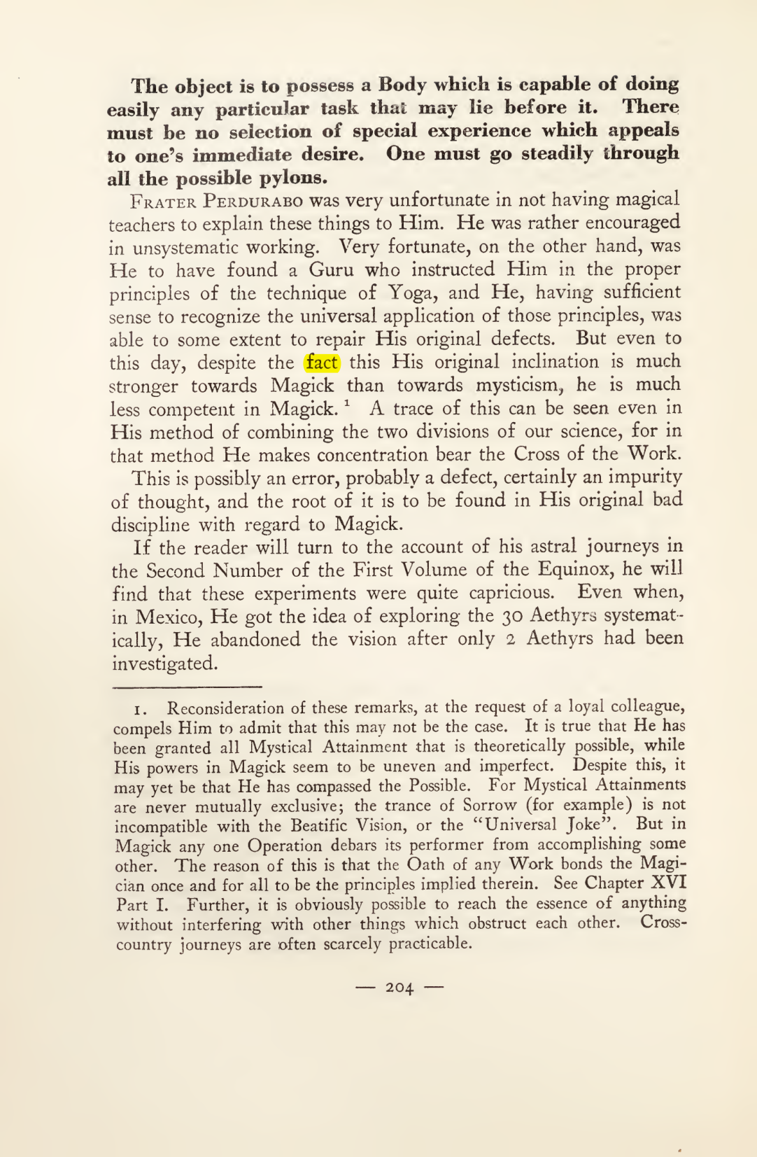 Original scan of Magick in Theory and Practice (Section 2), PDF page 84