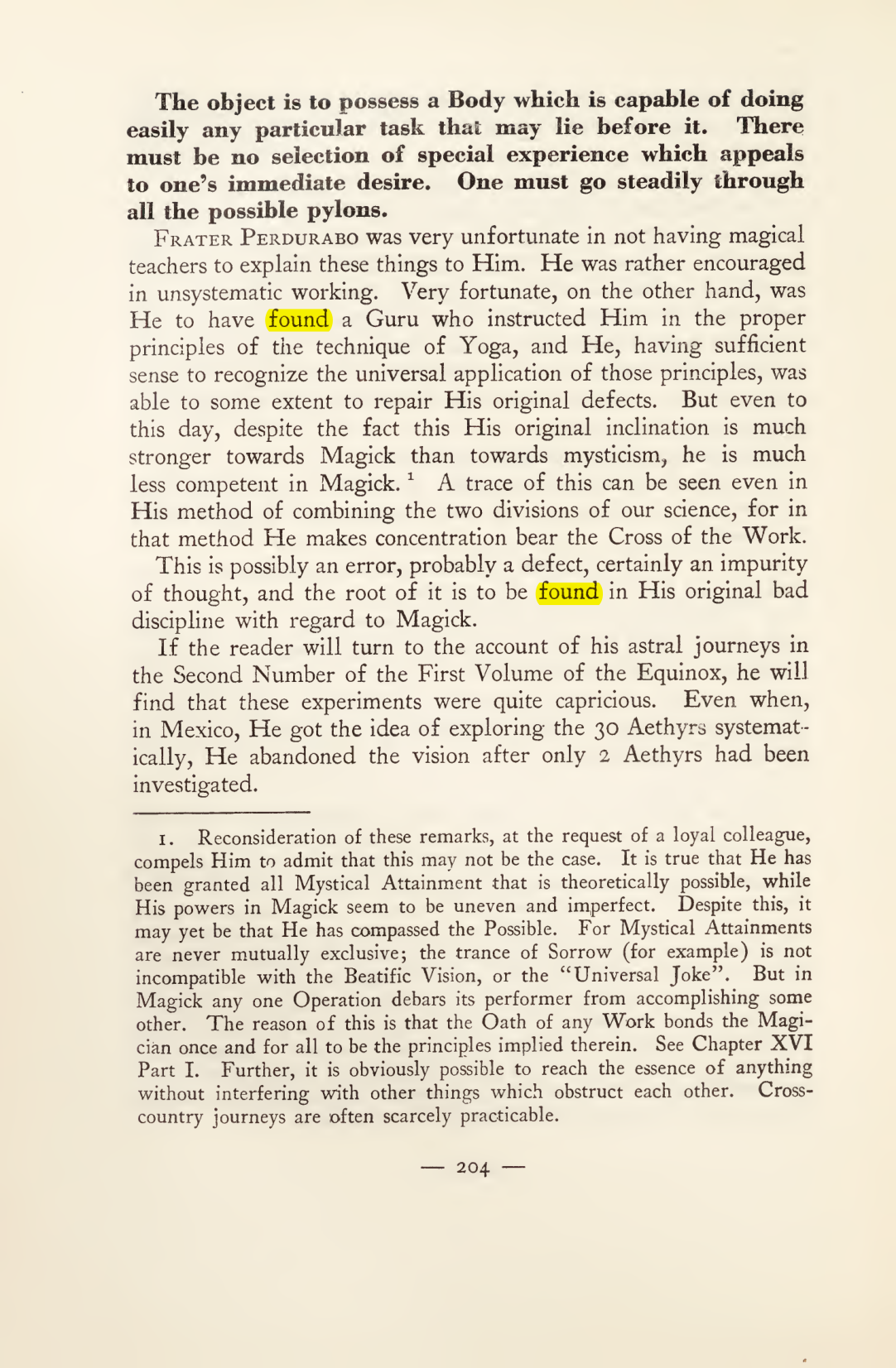 Original scan of Magick in Theory and Practice (Section 2), PDF page 84