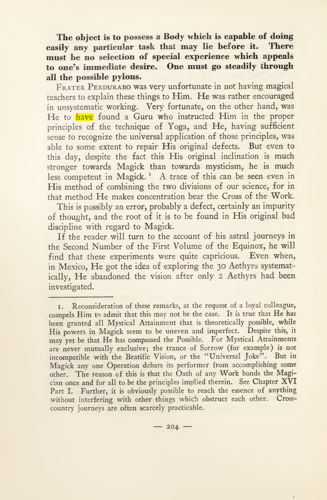 Original scan of Magick in Theory and Practice (Section 2), PDF page 84