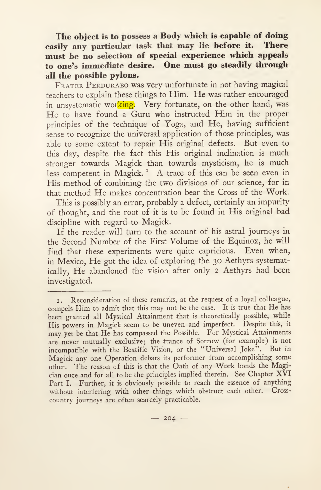 Original scan of Magick in Theory and Practice (Section 2), PDF page 84