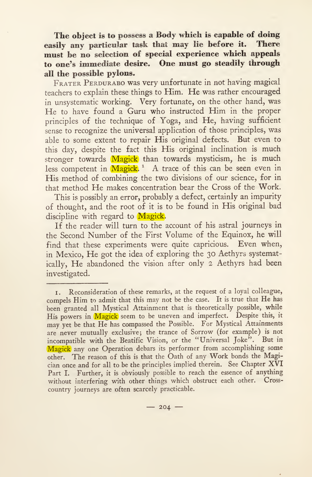 Original scan of Magick in Theory and Practice (Section 2), PDF page 84