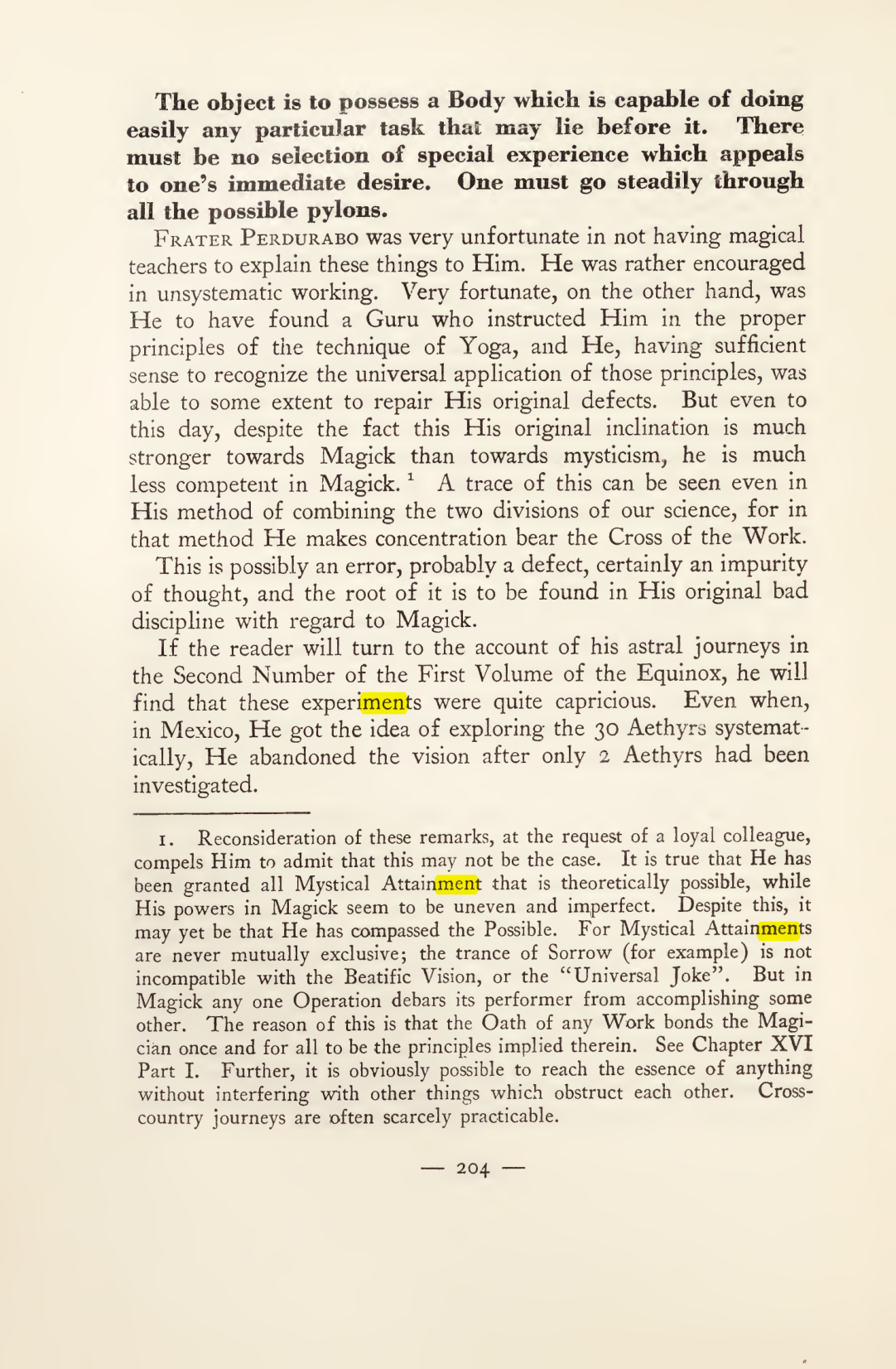 Original scan of Magick in Theory and Practice (Section 2), PDF page 84