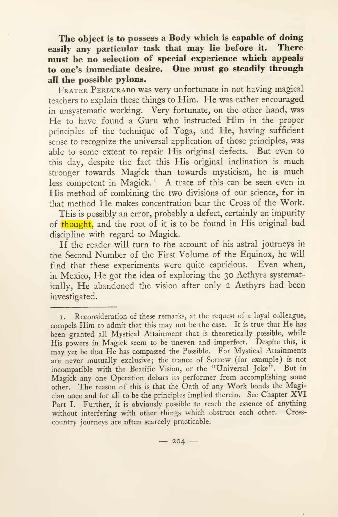 Original scan of Magick in Theory and Practice (Section 2), PDF page 84