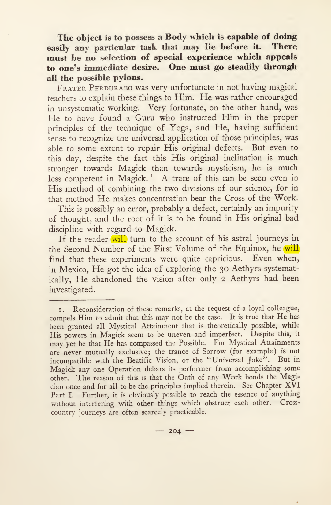 Original scan of Magick in Theory and Practice (Section 2), PDF page 84