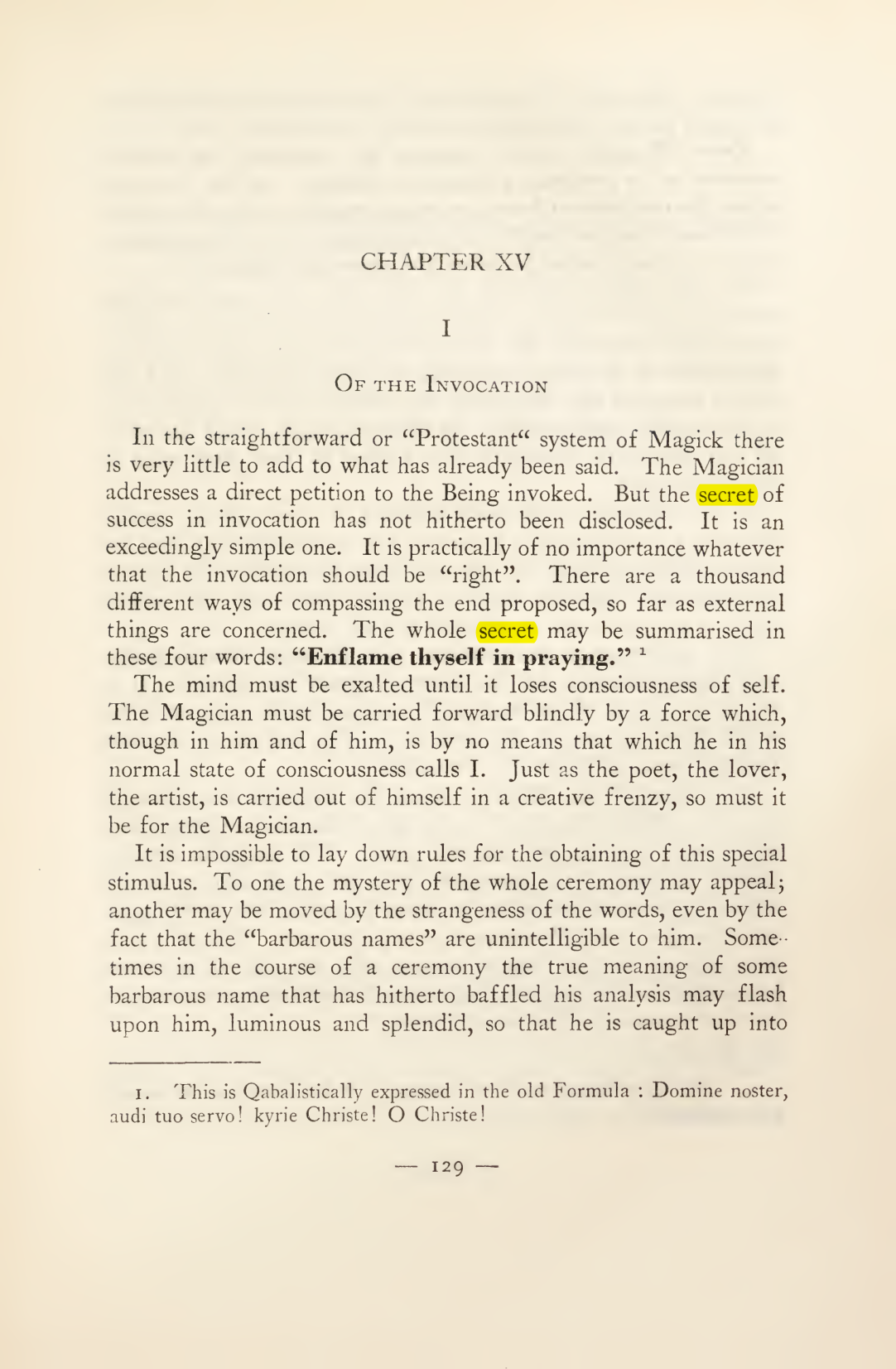 Original scan of Magick in Theory and Practice (Section 2), PDF page 9