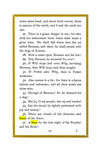 Original scan of Liber Al vel Legis, PDF page 17