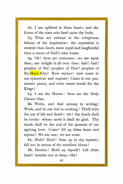 Original scan of Liber Al vel Legis, PDF page 21