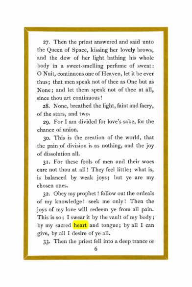 Original scan of Liber Al vel Legis, PDF page 6