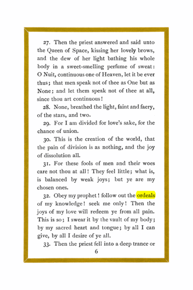 Original scan of Liber Al vel Legis, PDF page 6