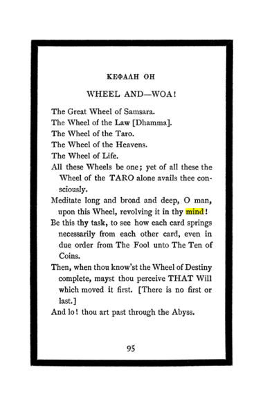 Original scan of The Book of Lies, PDF page 101