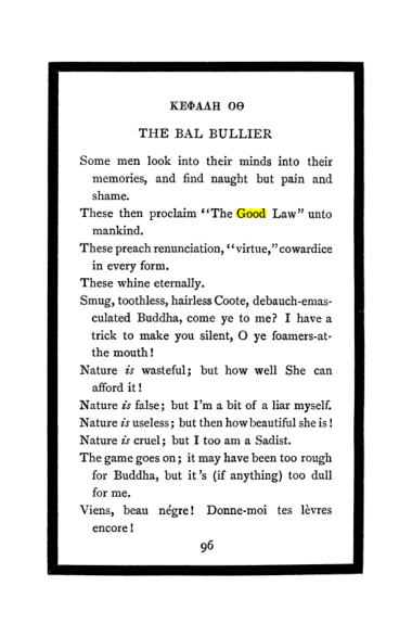 Original scan of The Book of Lies, PDF page 102