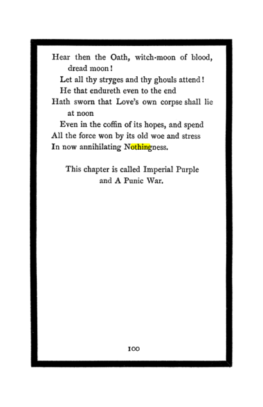 Original scan of The Book of Lies, PDF page 106