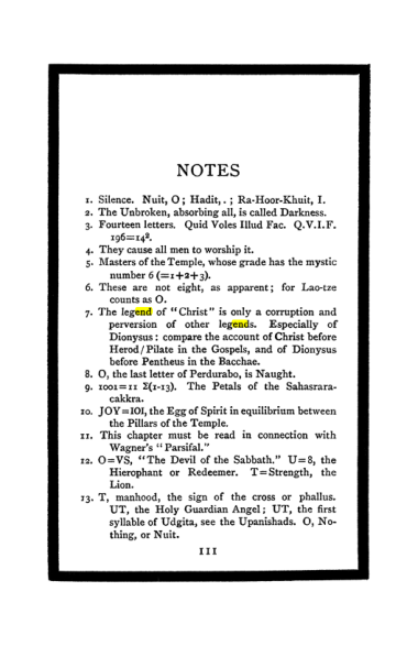 Original scan of The Book of Lies, PDF page 117