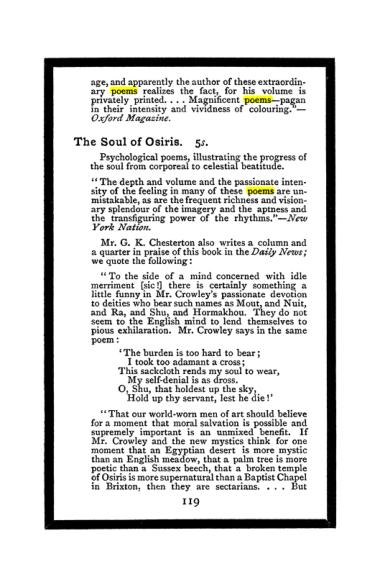 Original scan of The Book of Lies, PDF page 127