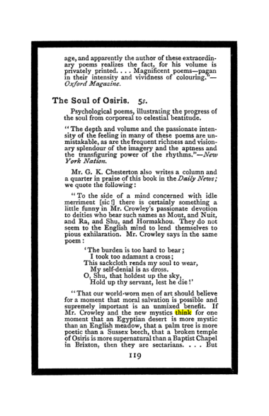 Original scan of The Book of Lies, PDF page 127