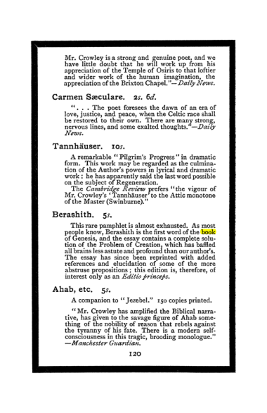 Original scan of The Book of Lies, PDF page 128