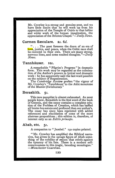 Original scan of The Book of Lies, PDF page 128