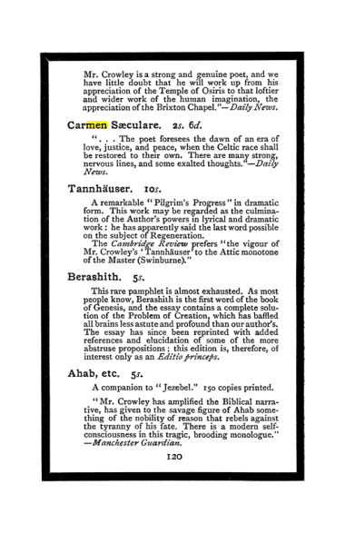 Original scan of The Book of Lies, PDF page 128