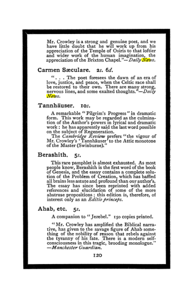 Original scan of The Book of Lies, PDF page 128