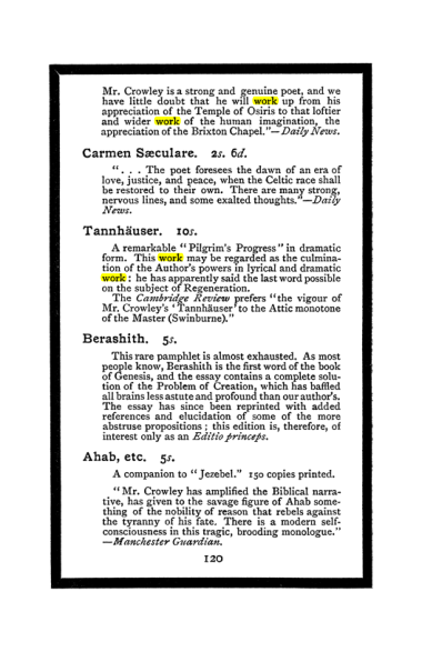 Original scan of The Book of Lies, PDF page 128