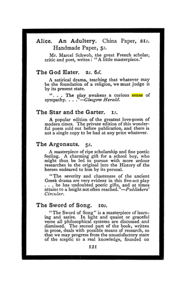 Original scan of The Book of Lies, PDF page 129