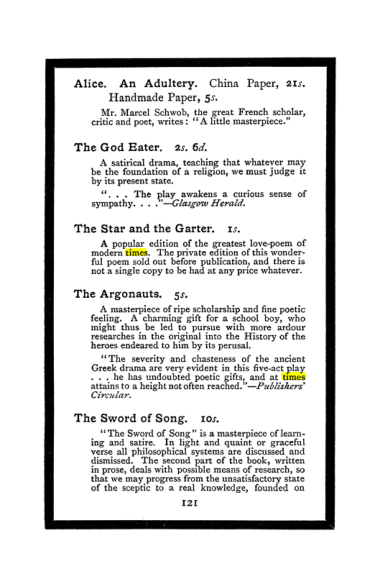Original scan of The Book of Lies, PDF page 129