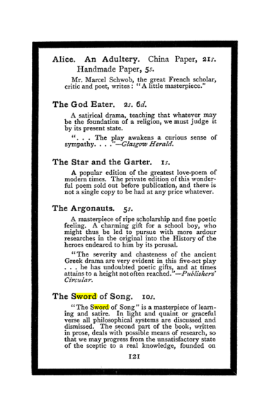 Original scan of The Book of Lies, PDF page 129