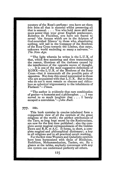 Original scan of The Book of Lies, PDF page 133