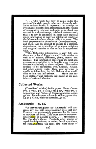 Original scan of The Book of Lies, PDF page 134