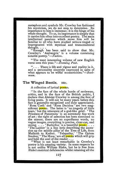 Original scan of The Book of Lies, PDF page 135